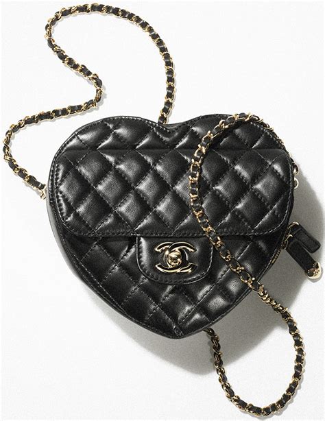 heart shaped chanel purse|Chanel mini heart bag.